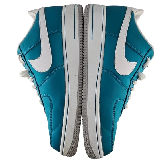 Nike Air Force 1 Low Sneakers Men's Size 8 Nylon Tropical Teal White AF1 82