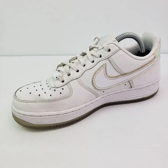 Nike Air Force 1 Low Womens Size 5.5 White Classic Sneaker Shoes 616725-105
