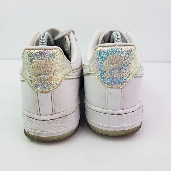 Nike Air Force 1 Low Womens Size 5.5 White Classic Sneaker Shoes 616725-105