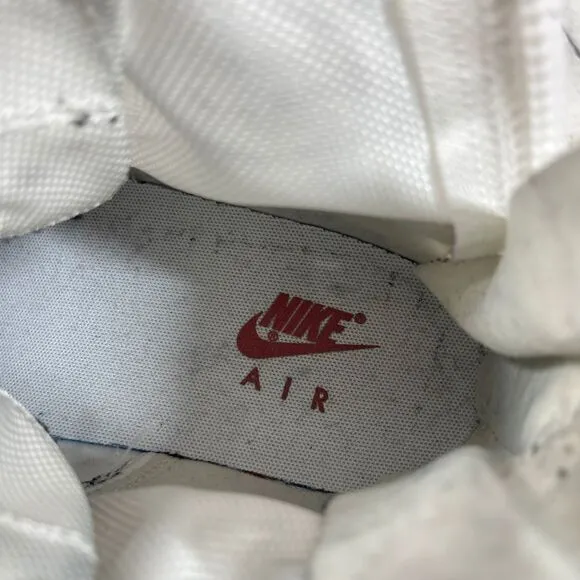 Nike Air Force 1 SF  Men 12 High Top Leather Mid Red Ivory Athletic  Shoes