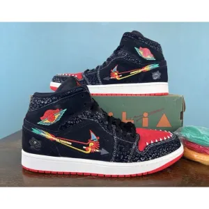 Nike Air Jordan 1 Mid SE &quot;Siempre Familia&quot; Men’s Size 10 DN4904-001