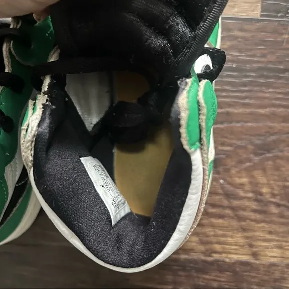 Nike air jordan 1 retro CU0450-300 lucky green high top sneakers shoes kids 10C