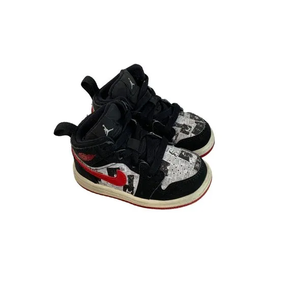 Nike Air Jordan 1 Retro High OG Toddler Shoes 5C Sneaker Baby GUC 7336 Air Times