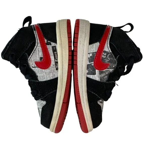 Nike Air Jordan 1 Retro High OG Toddler Shoes 5C Sneaker Baby GUC 7336 Air Times