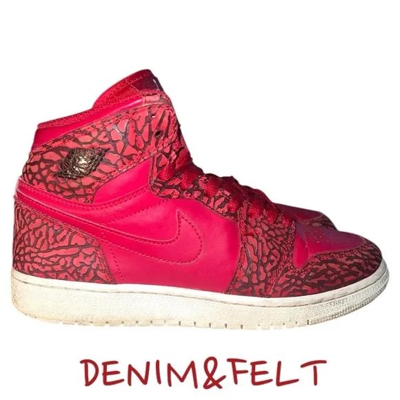 Nike Air Jordan 1 Retro High Premium BP “Red Elephant Print” | PRELOVED!!! 👟👟