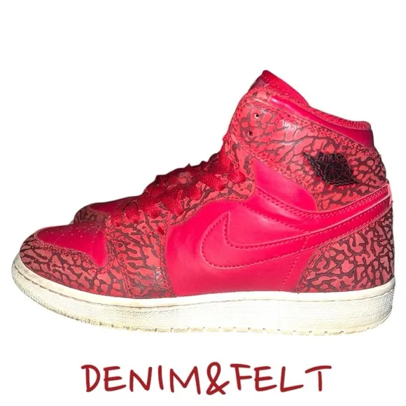 Nike Air Jordan 1 Retro High Premium BP “Red Elephant Print” | PRELOVED!!! 👟👟