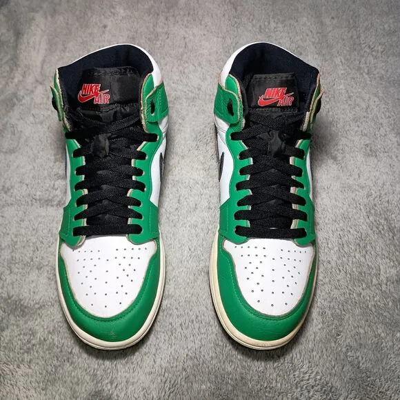 Nike Air Jordan 1 Retro OG High Lucky Green DB4612-300 Women Size 9 Or 7.5 Men