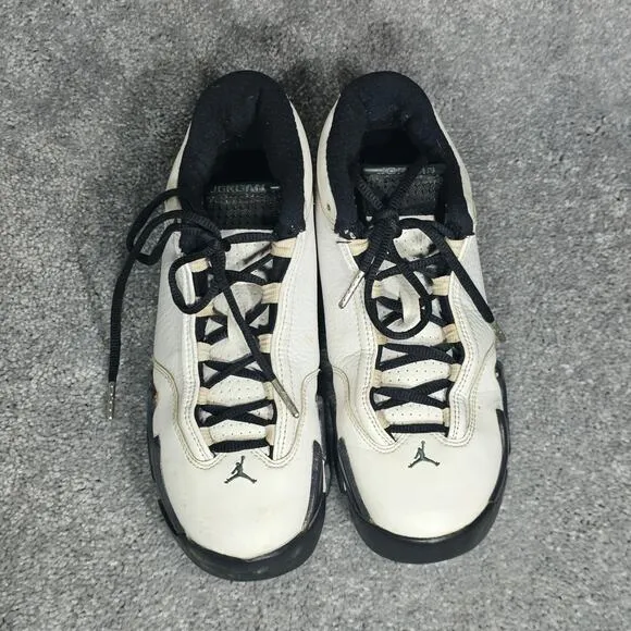 Nike Air Jordan 14 Retro BG Shoes Boys 5.5Y Oxidized Green 2016 ‎ Sportscore Y2K