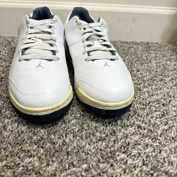 Nike Air Jordan 23 Classic Low Top White Leather Men Shoes 313480-122 Size 10
