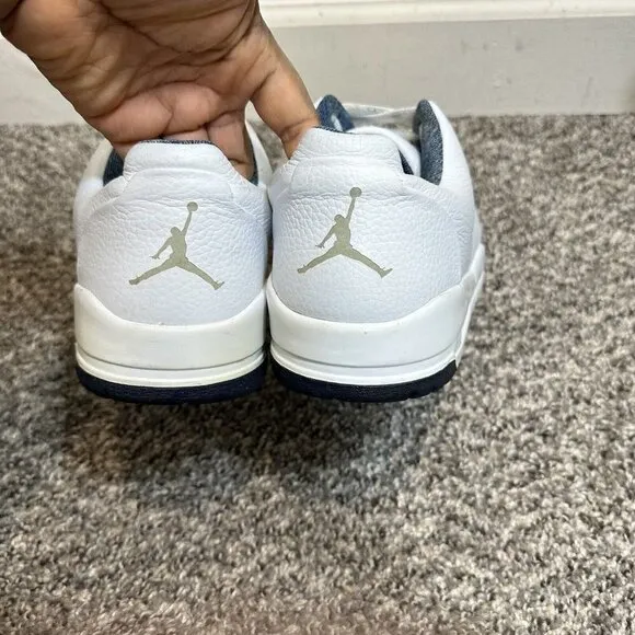 Nike Air Jordan 23 Classic Low Top White Leather Men Shoes 313480-122 Size 10