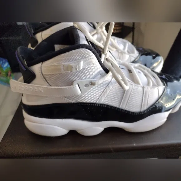 Nike Air Jordan 6 Rings Concord Used Good Condition 10 with original box