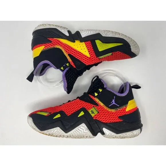 Nike Air Jordan Boys Shoes Size 7Y Westbrook One Take Basketball Sneakers Sports