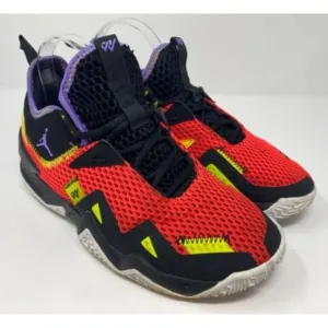 Nike Air Jordan Boys Shoes Size 7Y Westbrook One Take Basketball Sneakers Sports