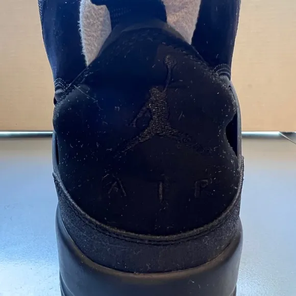 NIKE AIR JORDAN Flight 45 TRK Black &amp; Grey HighTop Sneakers 467927-003