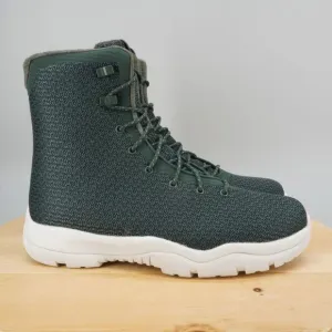 Nike Air Jordan Future Urban Combat Boots Mens Size 11.5 Shoes Grove Green