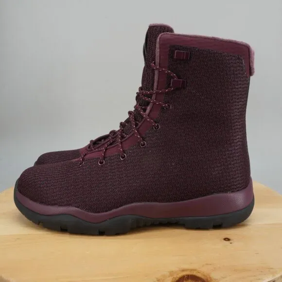Nike Air Jordan Future Urban Combat Boots Mens Size 11.5 Shoes Night Maroon