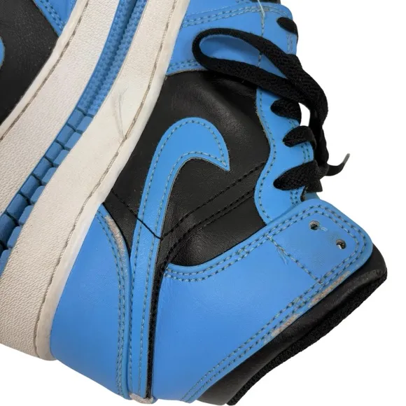 Nike Air Jordan Retro 1s High Mid Top Lace Up Sneakers Shoes Leather Streetwear