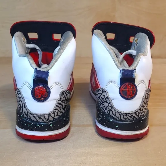 Nike Air Jordan Spizike Poison Green Spike Lee  X  Jordan Leather 6 Youth