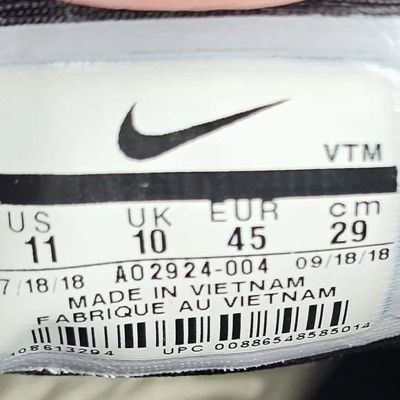 Nike AIR MAX 720 Shoes Sneakers AO2924 004 Total Eclipse Torch 270 Men's Size 11