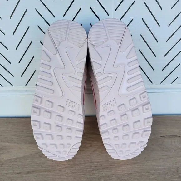 ⭐Nike Air Max 90 Futura Men Shoes Sz 8.5 Barley Rose Pink Sneakers DM9922-104