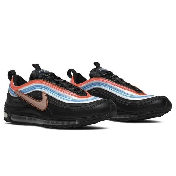 Nike Air Max 97 OA GS Neon Seoul Mens Size 14 New Shoes Black CI1503-001