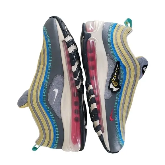 Nike Air Max 97 SE Air Sprung Shoes sz 7Y Womens 8.5 Mens 7 Running Athletic