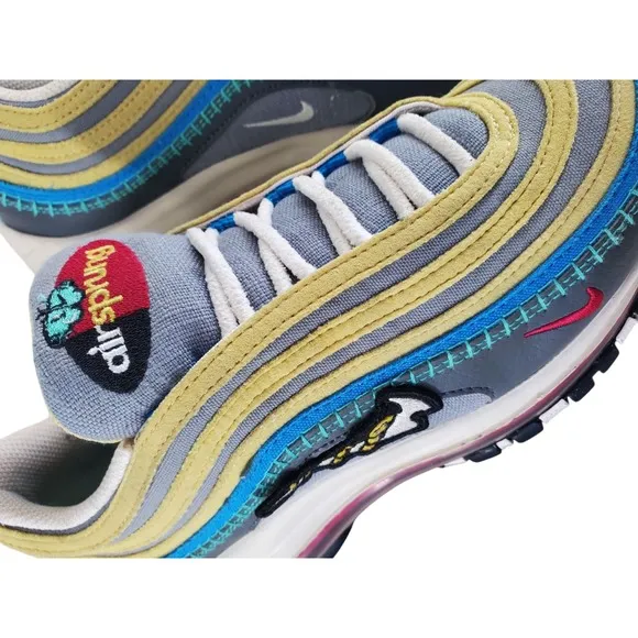 Nike Air Max 97 SE Air Sprung Shoes sz 7Y Womens 8.5 Mens 7 Running Athletic