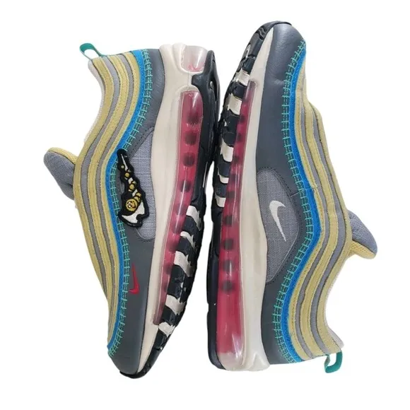 Nike Air Max 97 SE Air Sprung Shoes sz 7Y Womens 8.5 Mens 7 Running Athletic