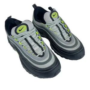 Nike Air Max 97 SE Black Neon Green Silver Neon Volt Retro Sz 9 Men's DX4235-001
