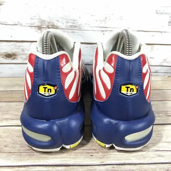 Nike Air Max Plus &quot;USA&quot; Running Shoes Mens Size 9 CZ9167-100 Athletic Walking