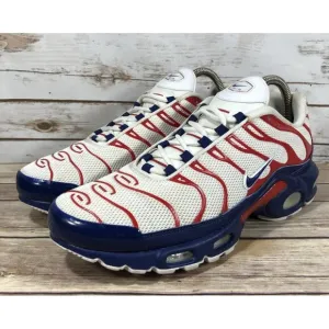 Nike Air Max Plus &quot;USA&quot; Running Shoes Mens Size 9 CZ9167-100 Athletic Walking