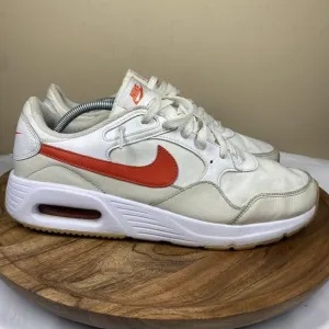 Nike Air Max SC Mens White Picante Red Size 12 Running ShoesNi