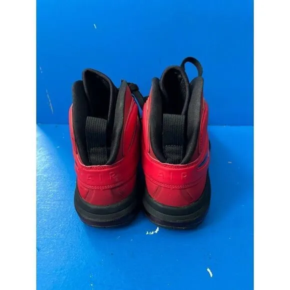 Nike Air Max SQ Uptempo Zm Mens siz 10  Red Black Mid Top Basketball Shoes 63092
