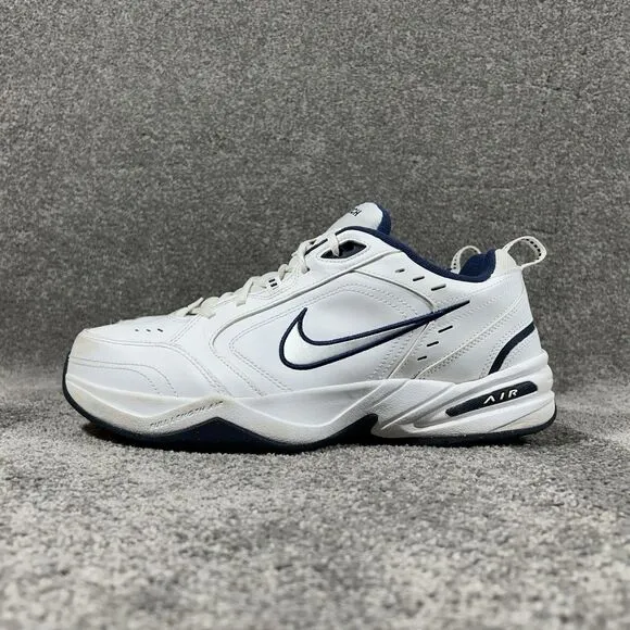 Nike Air Monarch Athletic Trainers White Running Shoes 416355-102 Mens Sz 12 4E