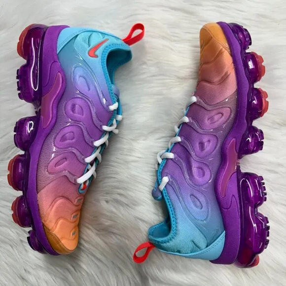 Nike Air VaporMax Plus Low Womens Shoes Multicolor FD0823-500 VNDS Sz 8