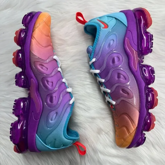 Nike Air VaporMax Plus Low Womens Shoes Multicolor FD0823-500 VNDS Sz 8