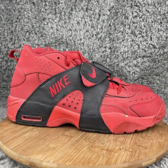 Nike Air Veer Red Basketball Shoes Classic Sneakers Men's 14 599442-600