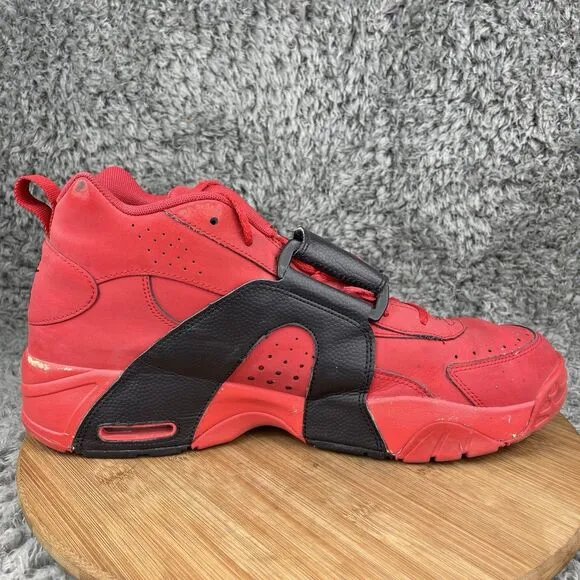 Nike Air Veer Red Basketball Shoes Classic Sneakers Men's 14 599442-600