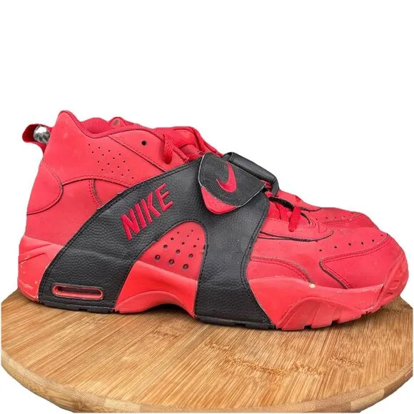Nike Air Veer Red Basketball Shoes Classic Sneakers Men's 14 599442-600