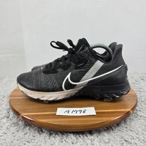 Nike Air Zoom Infinity Tour Black Platinum White Golf Shoes Mens 8.5 CT0540-001