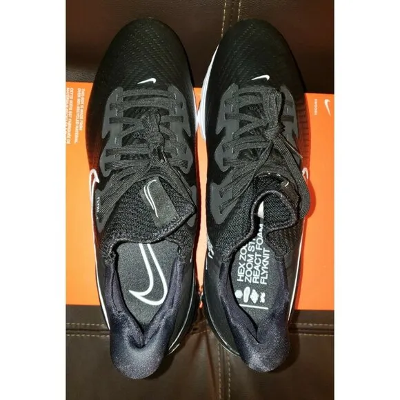 Nike Air Zoom Infinity Tour Golf Shoes Black Men’s Size 10.5 NWB (no box top)