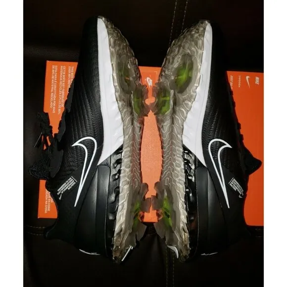 Nike Air Zoom Infinity Tour Golf Shoes Black Men’s Size 10.5 NWB (no box top)