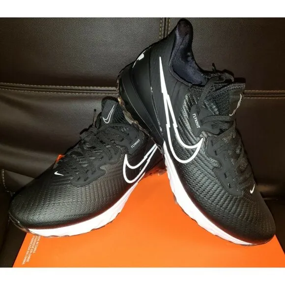 Nike Air Zoom Infinity Tour Golf Shoes Black Men’s Size 10.5 NWB (no box top)