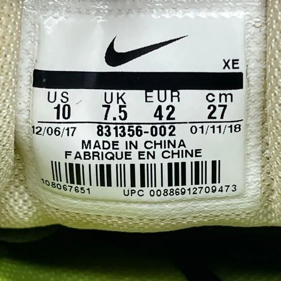 Nike Air Zoom Pegasus 33 Shoes Womens Size 10 Dark Gray Running Comfort Walking