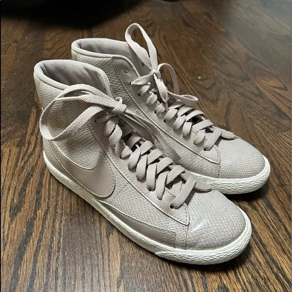 Nike Blazer high top sneaker Shoes Snakeskin
