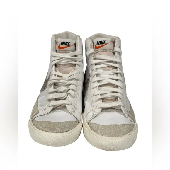NIKE BLAZER MID '77 VNTG VINTAGE WE REPTILE WHITE SNAKESKIN Men’s 8.5 /42 B8