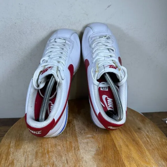 Nike Classic Cortez Forrest‎ Gump 882254-164 Shoes White Red Men's Size 8.5