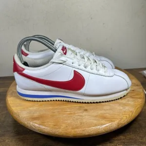 Nike Classic Cortez Forrest‎ Gump 882254-164 Shoes White Red Men's Size 8.5