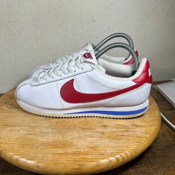 Nike Classic Cortez Forrest‎ Gump 882254-164 Shoes White Red Men's Size 8.5