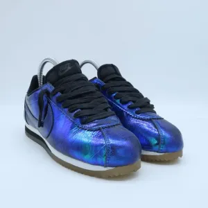 Nike Classic Cortez Shoes Iridescent Soar Blue Running Sneakers Women Size 7.5